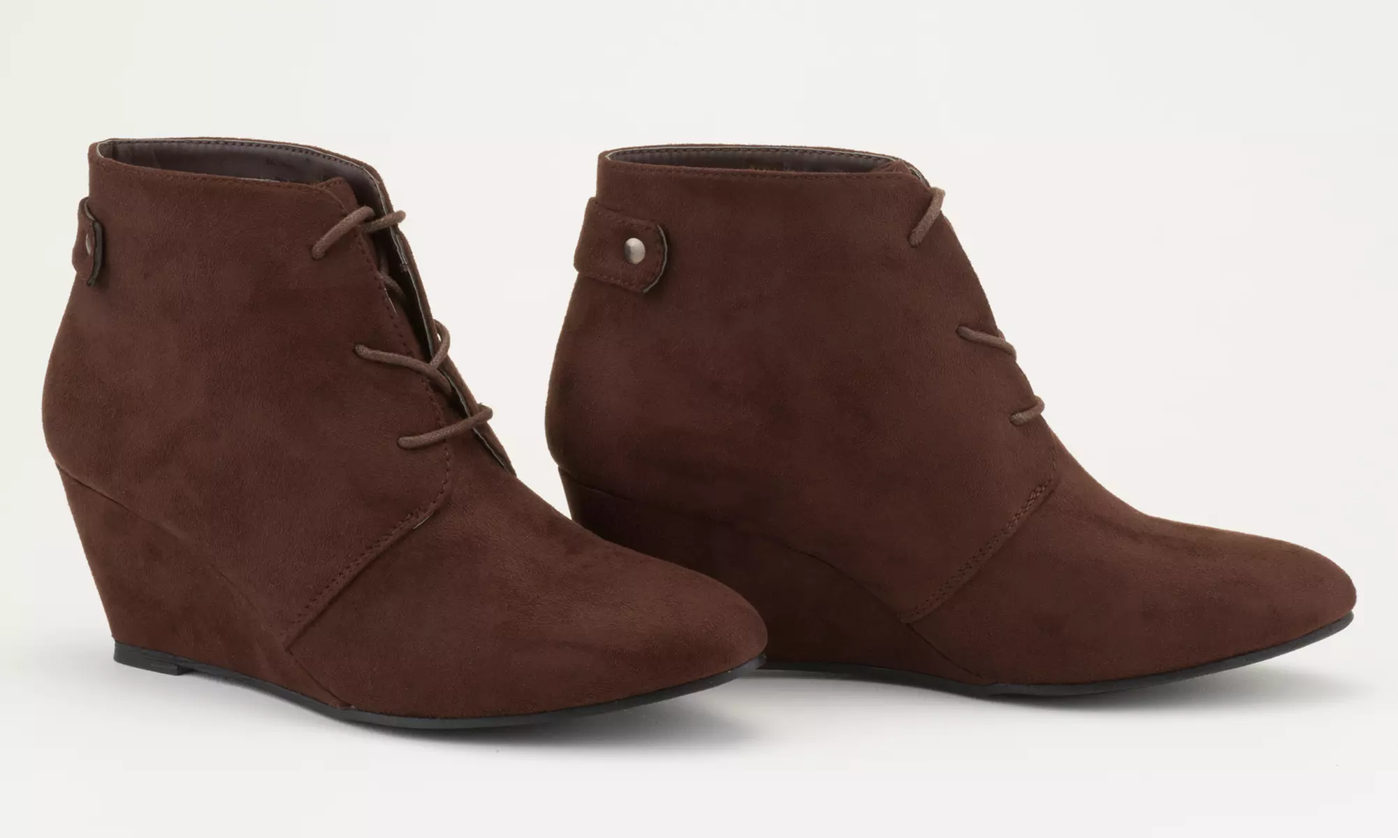 Sociology Angie Women's Lace-Up Cover Wedges | Groupon Exclusive (Size 9.5) - Primary Image