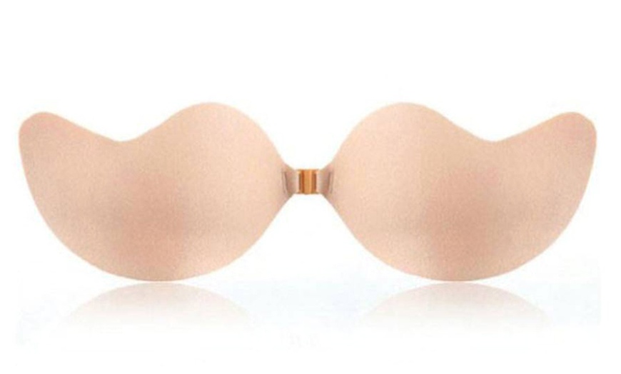 Image 7: One or Two Invisible Adhesive Push-Up Bras