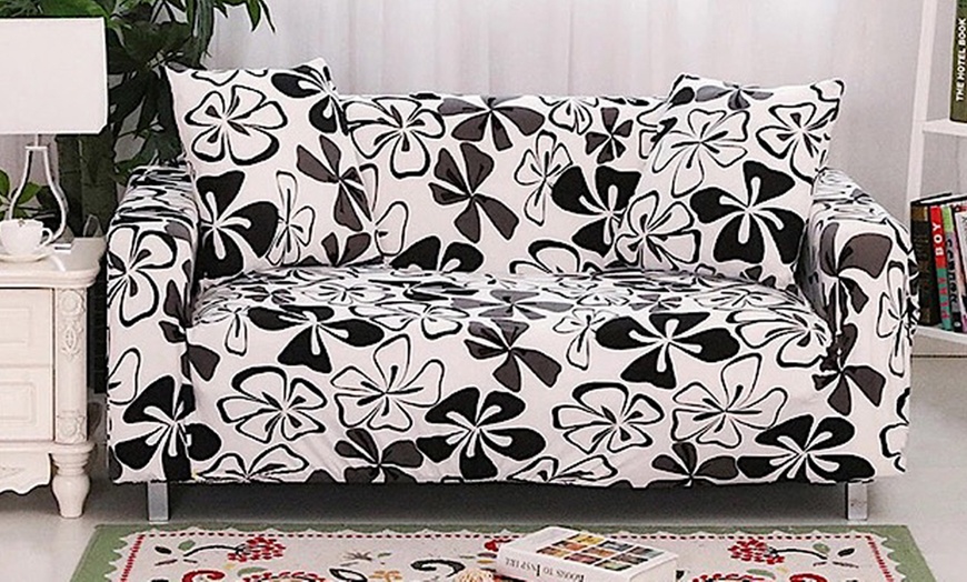 Image 3: Stretchable Sofa Cover