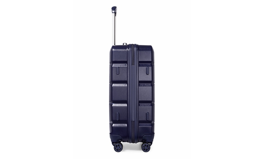 Image 24: One or Four Lightweight Hard Shell ABS Suitcases with TSA Locks