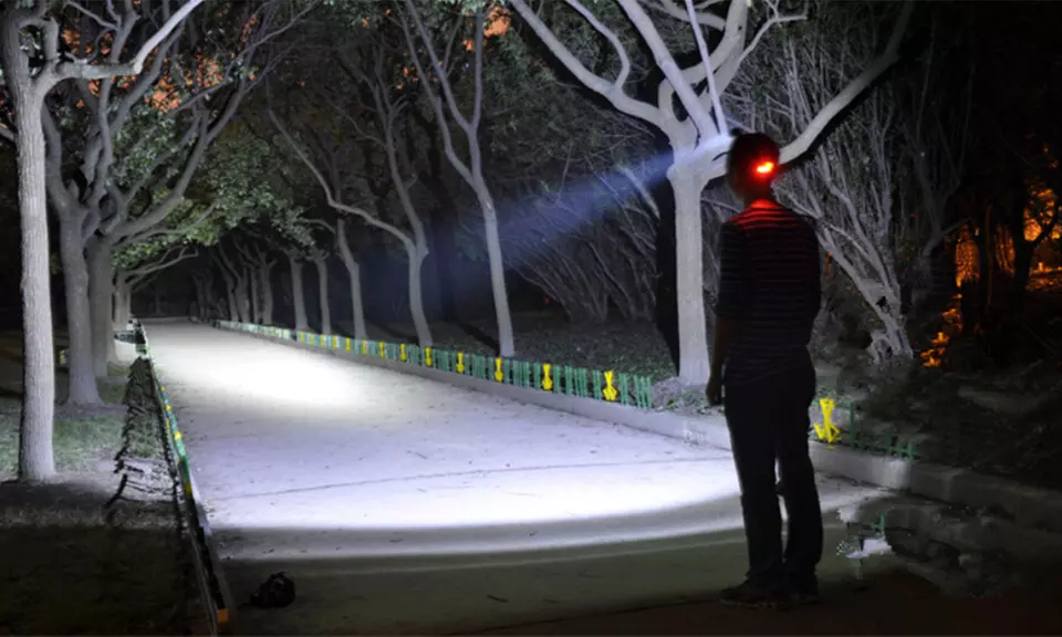 1x oder 2x Boruit Insane LED-Stirnlampe inkl. Versand - Primary Image