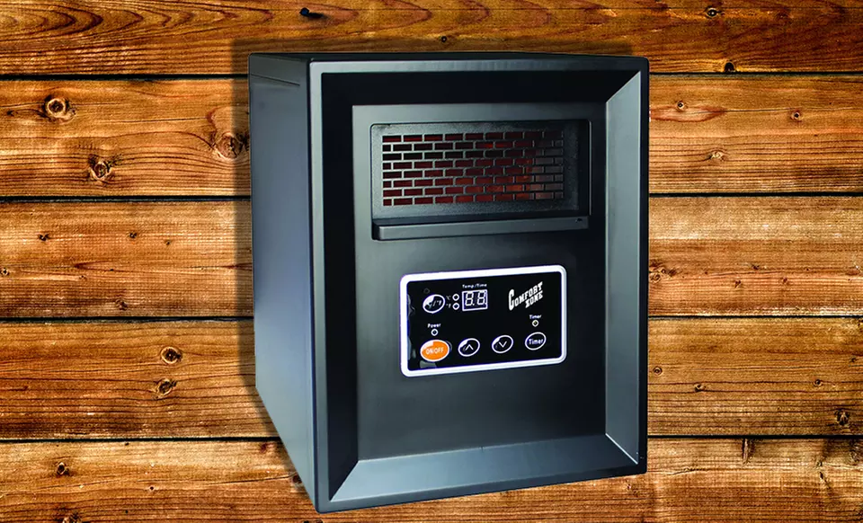 Comfort Zone 1500-Watt Infrared Heater. Free Returns. - Second Medium
