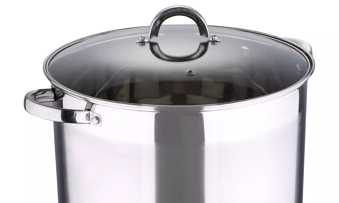 Marmite de 20 litres avec couvercle en verre la marque Renberg - Second Medium