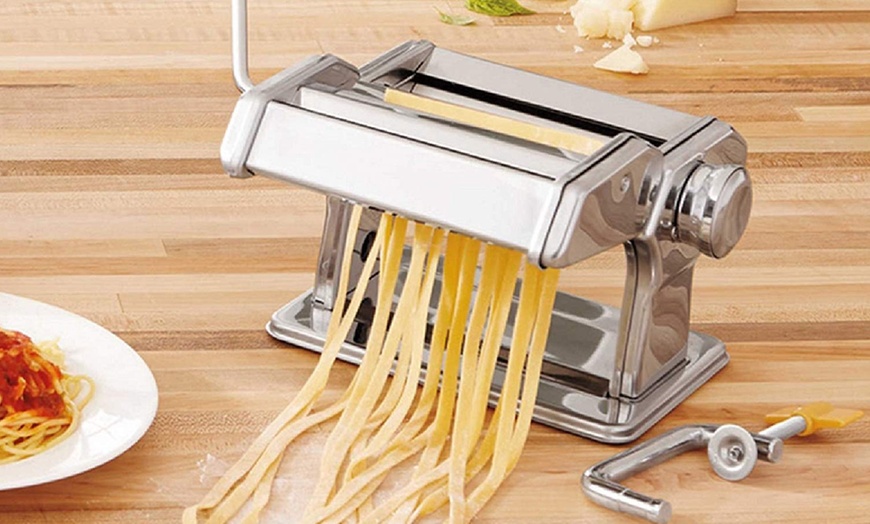 Image 1: Heavy-Duty Pasta Maker