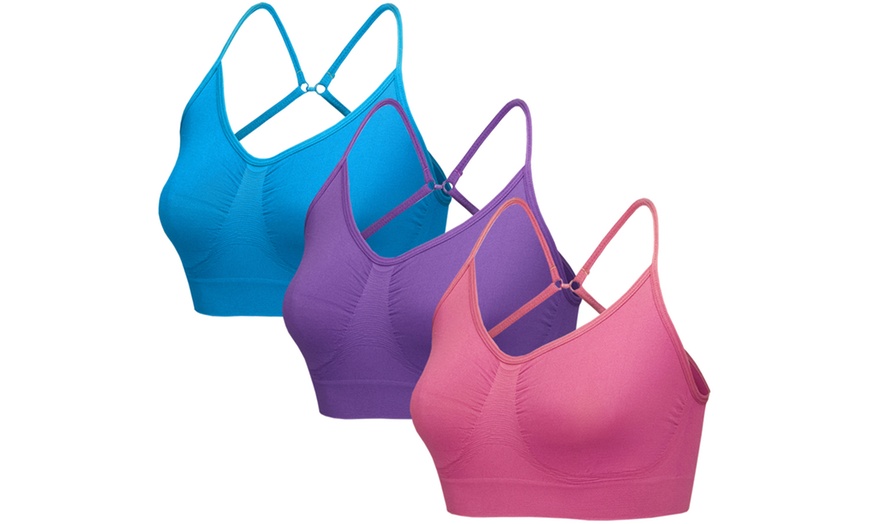 Image 7: Set di 3 reggiseni senza cuciture