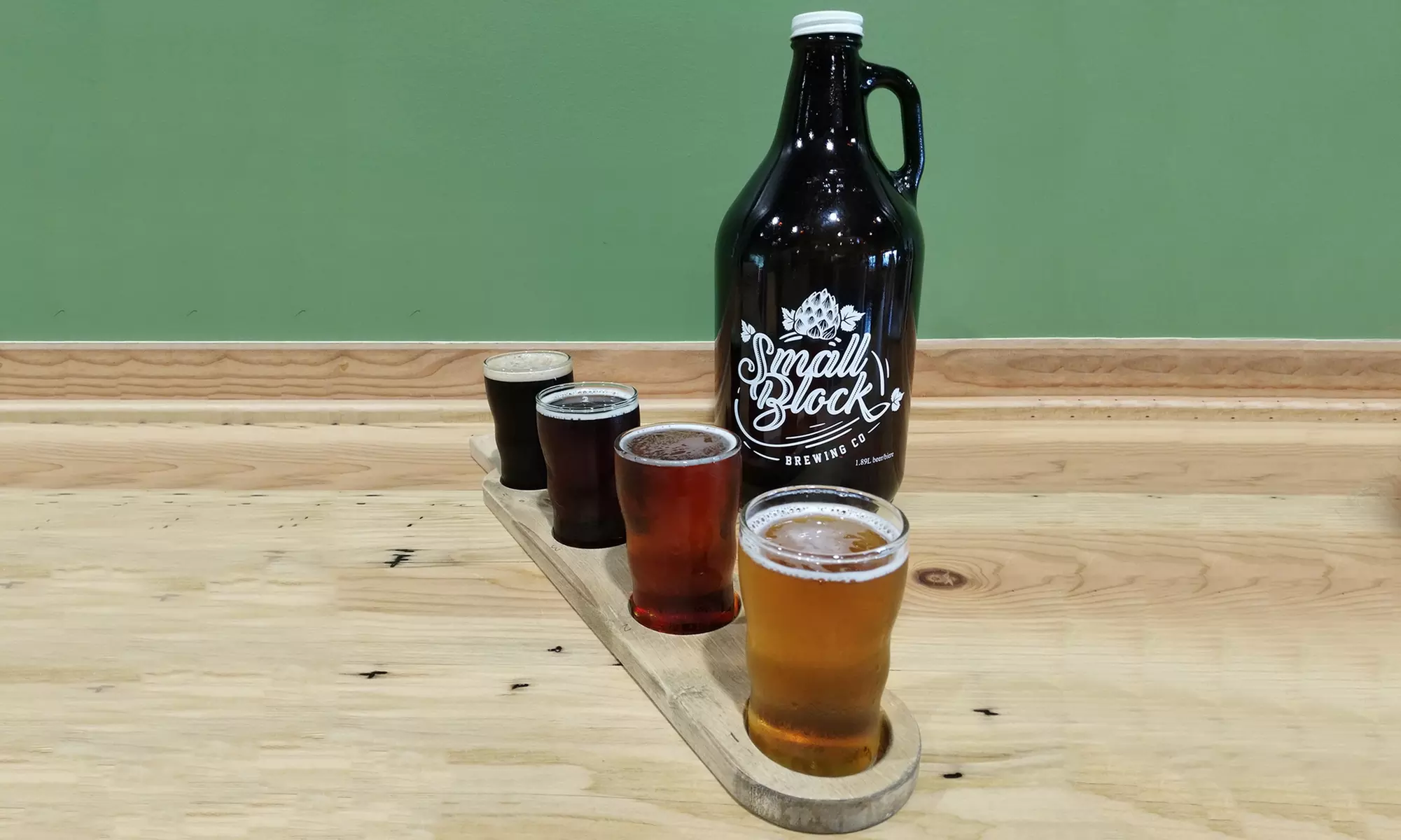 Tour and Tasting for One, Two, or Four with Unfilled Growler at Small Block Brewing Co (Up to 48% Off) - Primary Image