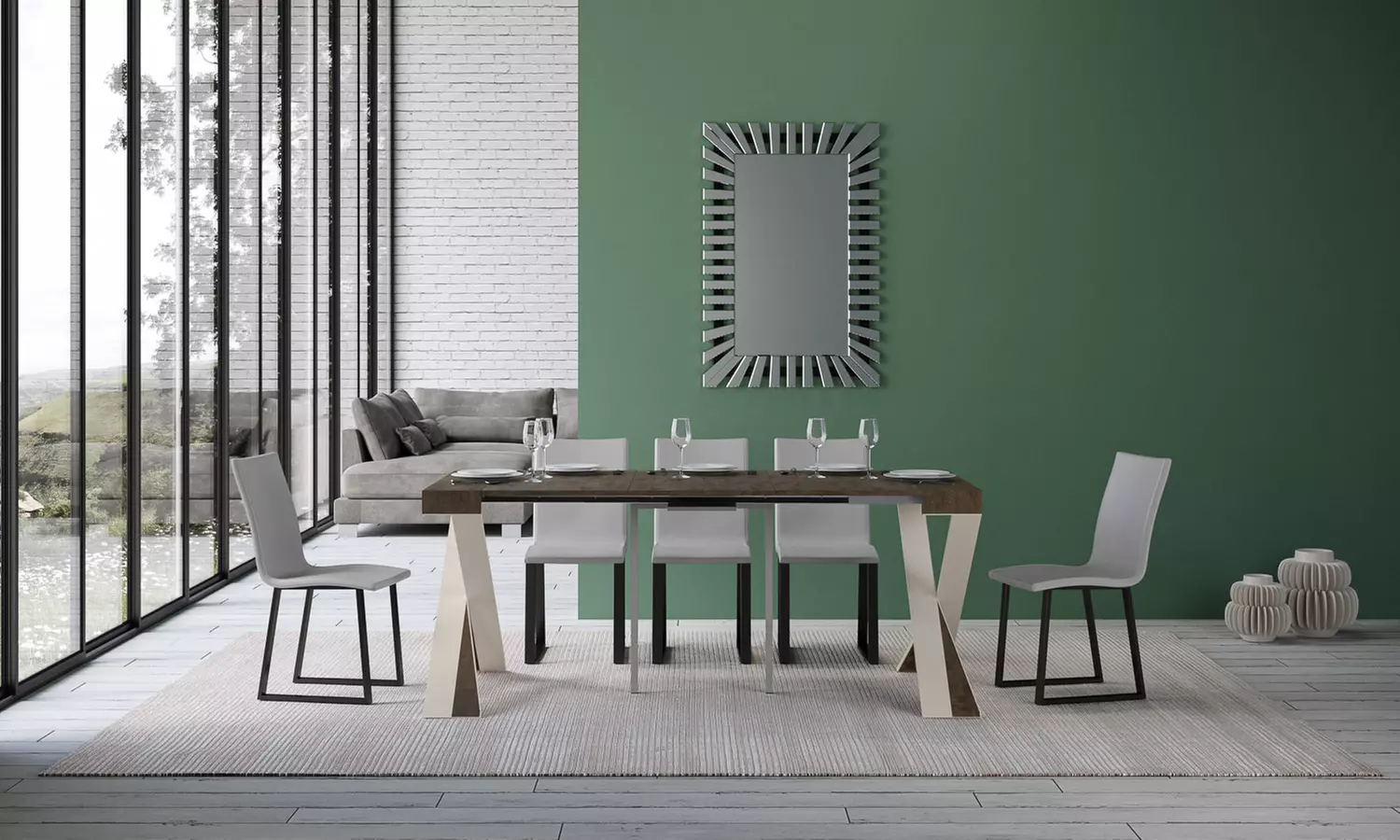 Verlengbare tafel 'Diago'