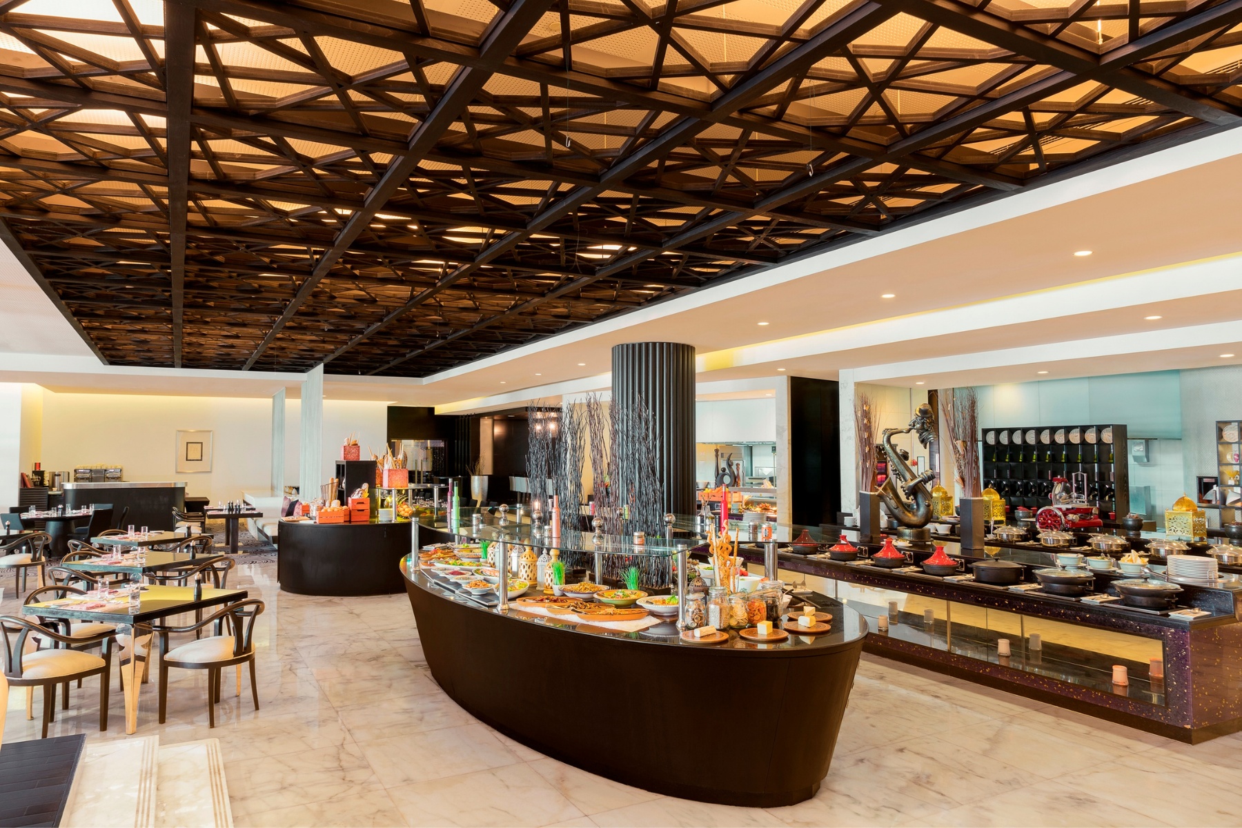 Buffet at 5* Sofitel Abu Dhabi Corniche: Child AED 69, Adult AED 140