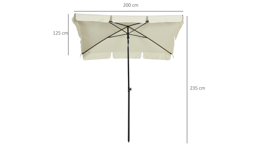 Image 26: Outsunny Outdoor Parasol