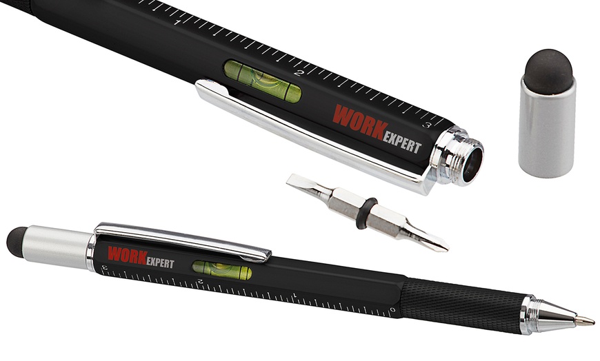 Image 3: Six-in-One Construction Tool Pen