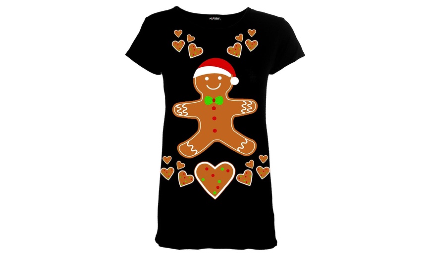 Image 4: T-shirt imprimé de Noël