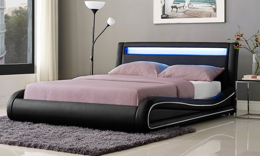 Omega LED Bed Frame | Groupon