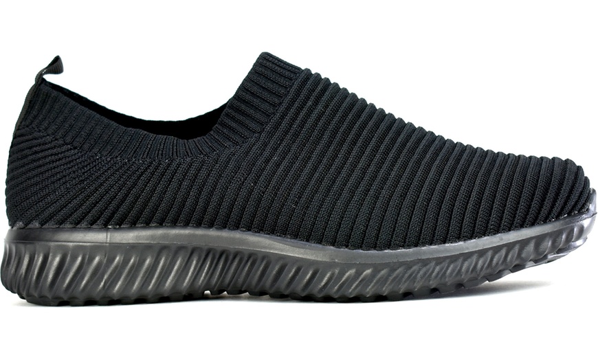 Image 2: Women's Casual Slip On Trainers