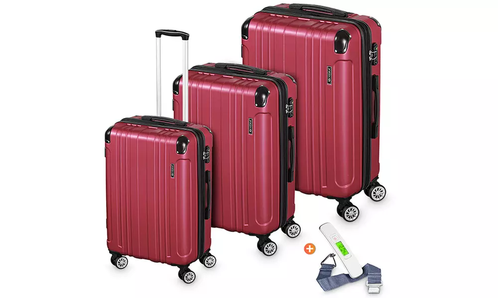 3er Hartschalen-Kofferset ''Madrid'' von VESKA®