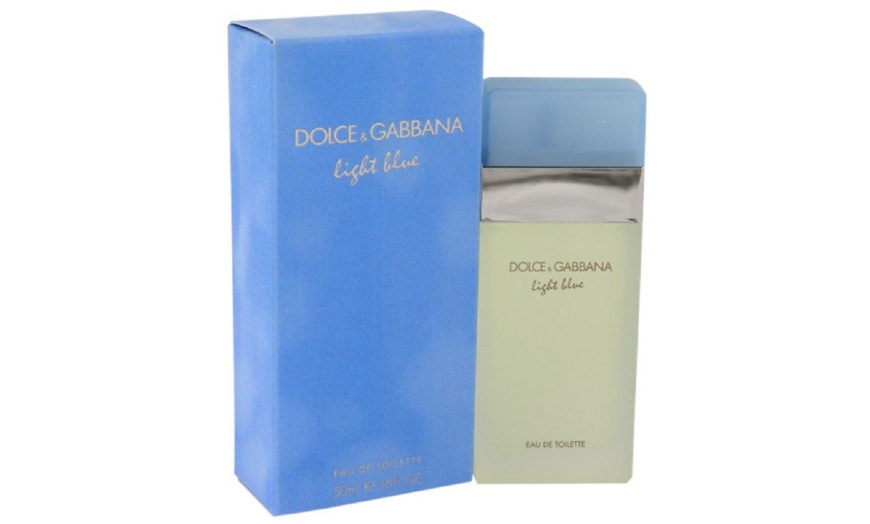 Image 1: One or Two Dolce & Gabbana Light Blue Eau de Toilette 50ml Sprays