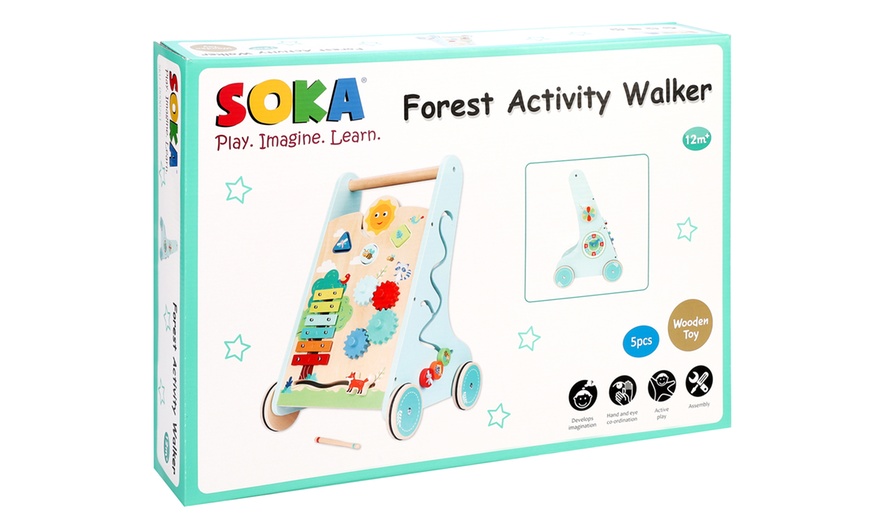 Image 8: Soka Forest Wooden Activity Walker