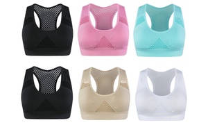 Racer Back Sports Bras Three-Pack