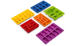 LEGO-Shaped Silicone Baking Molds (6-Piece)