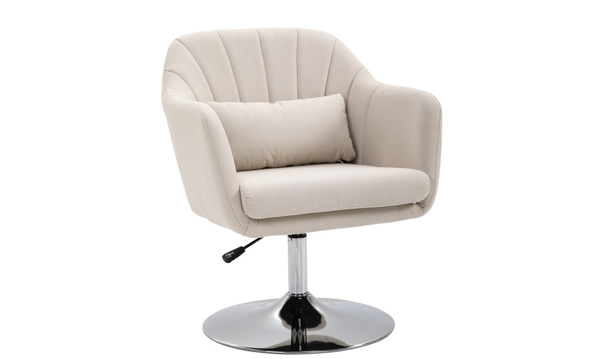 Image 100: HomCom Accent Chair