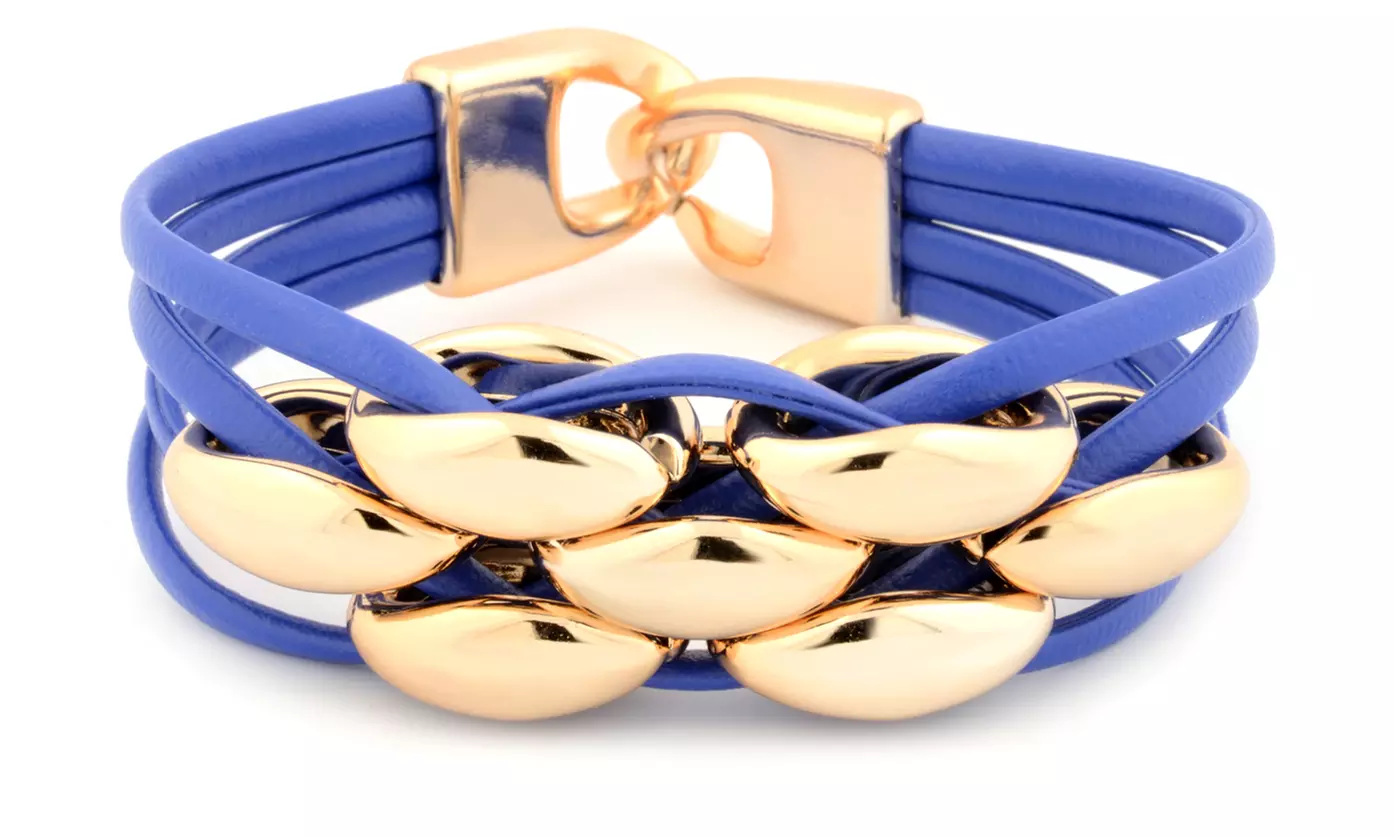 Multi-Strand Leather Bracelets - Second Medium