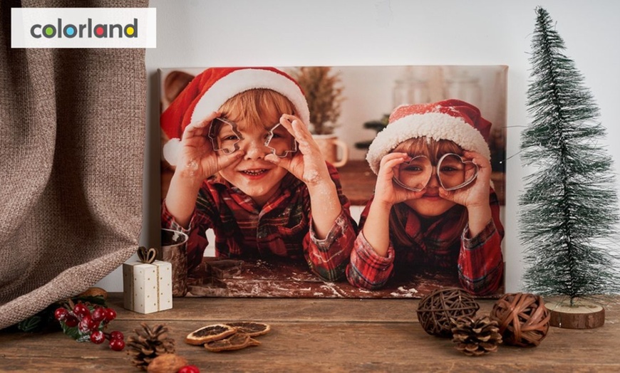 Image 1: Fotoobraz na płótnie ze zdjęciem: różne formaty z Colorland