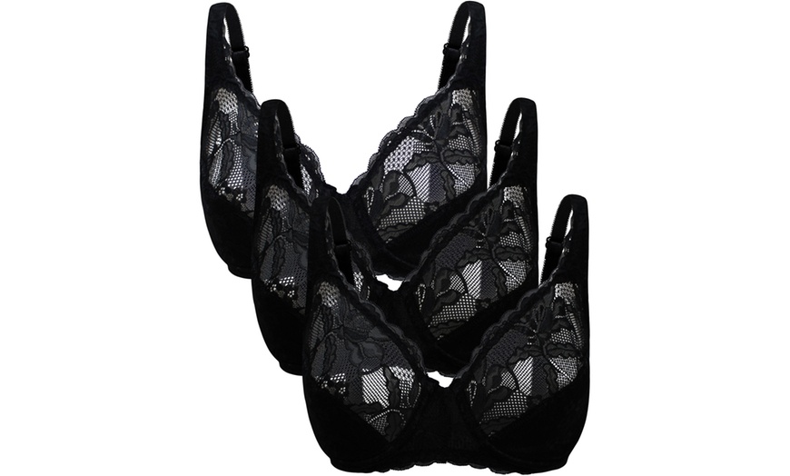 Image 26: Pack di 3 reggiseni da donna Liabel