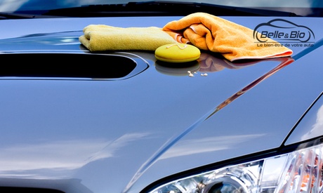 Lavage ext. et int. option shampoing moquettes, tapis, sièges, panneaux de portes dès 44,99€ au garage Belle&Bio Limoges