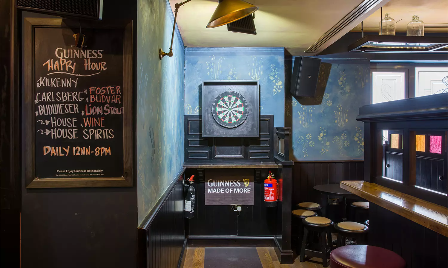 Burger with Malt Beverage