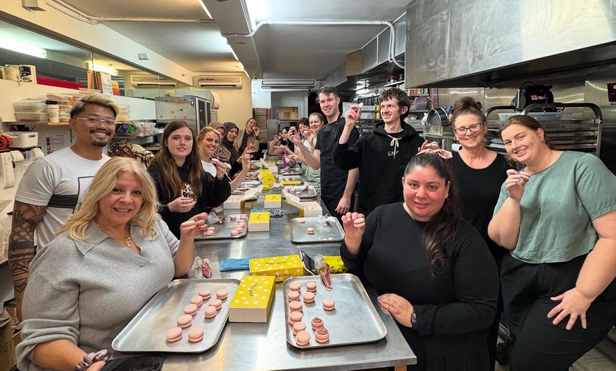 Image 3: ✨ Two‑Hour Macaron Masterclass + Gift Bag For One or Two People