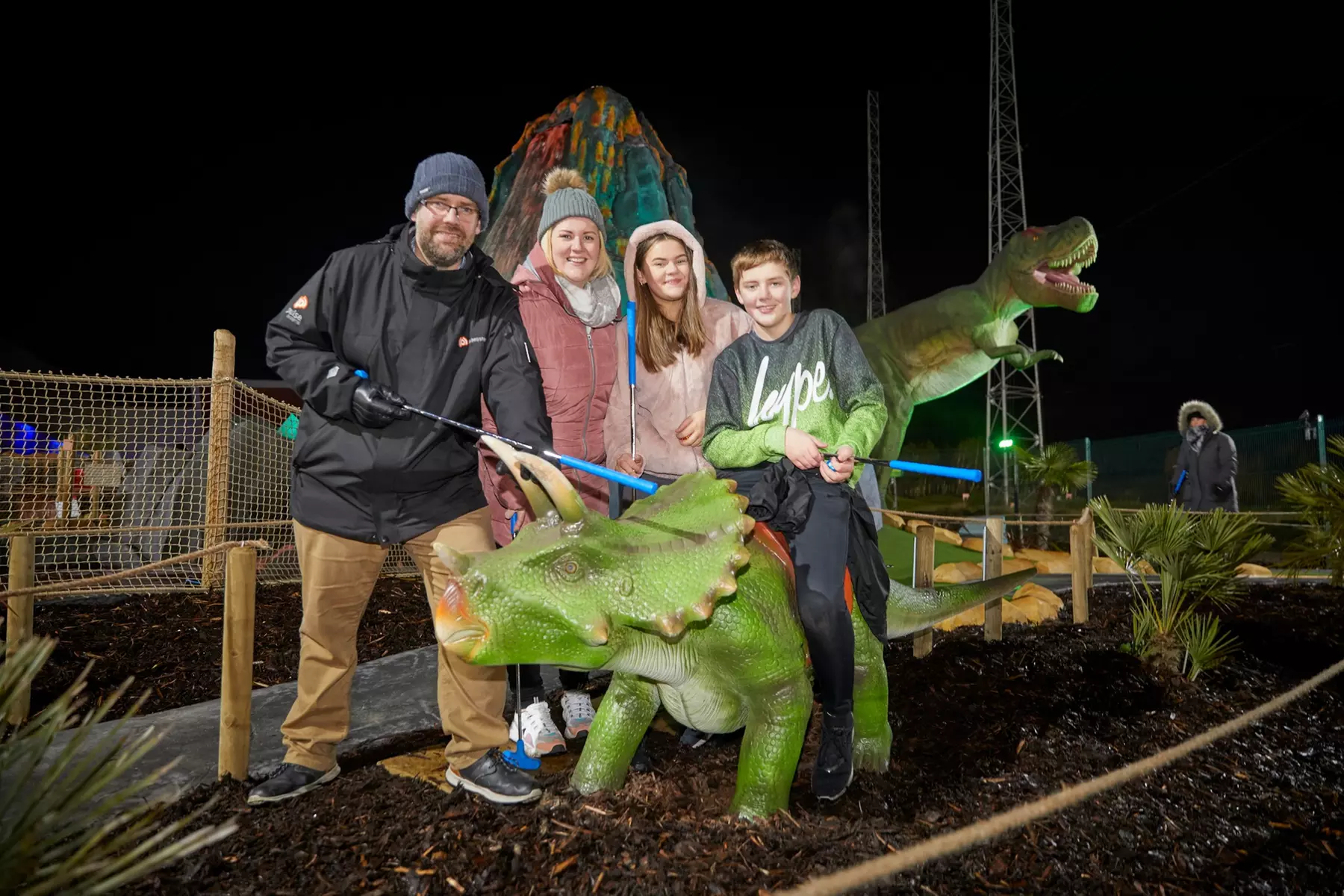 Adventure Golf Fun with Pizza and Drinks Included for Two