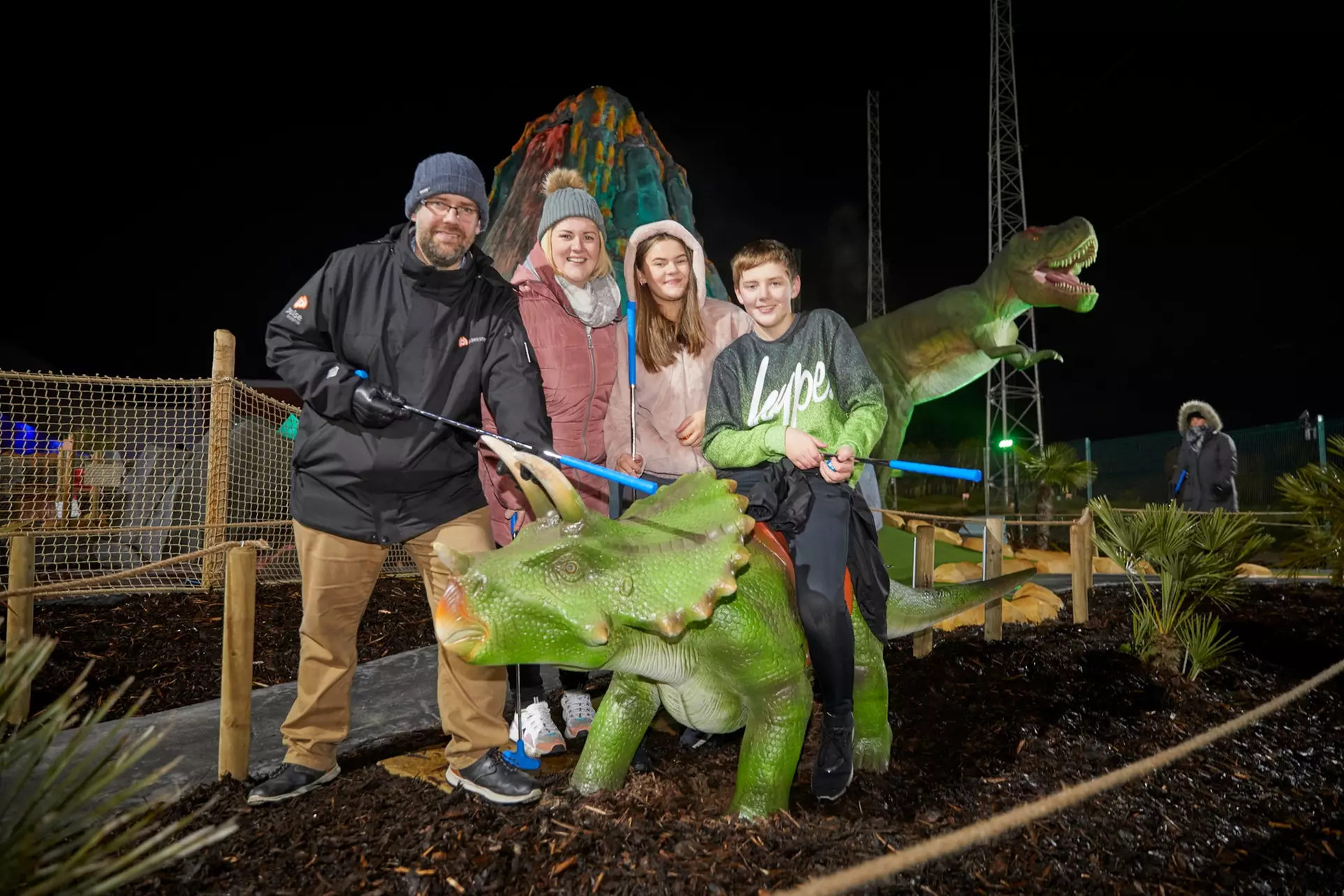 Adventure Golf Fun with Pizza and Drinks Included for Two