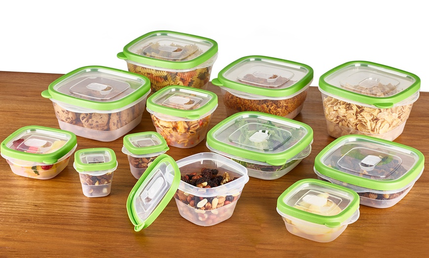 Image 1: Green Food Storage Boxes