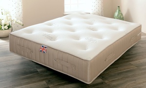 Cashmere and Wool Pocket Sprung Mattress with Memory Foam