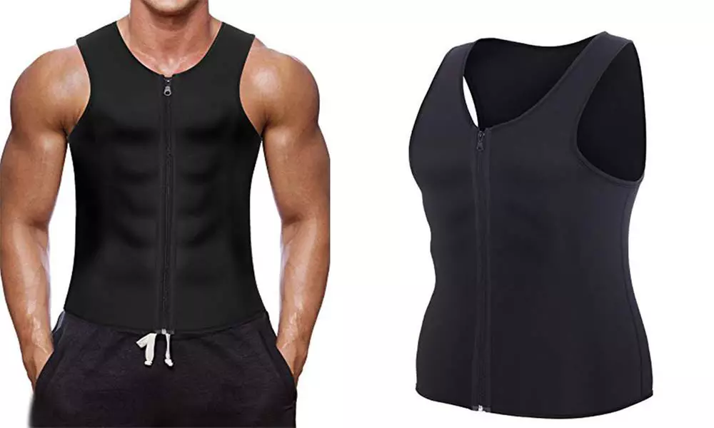 Men's Neoprene Waist Trainer Vest (M-3XL) - Primary Image