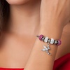 Image 3: Pulsera con charms de diferentes colores de SC Crystal