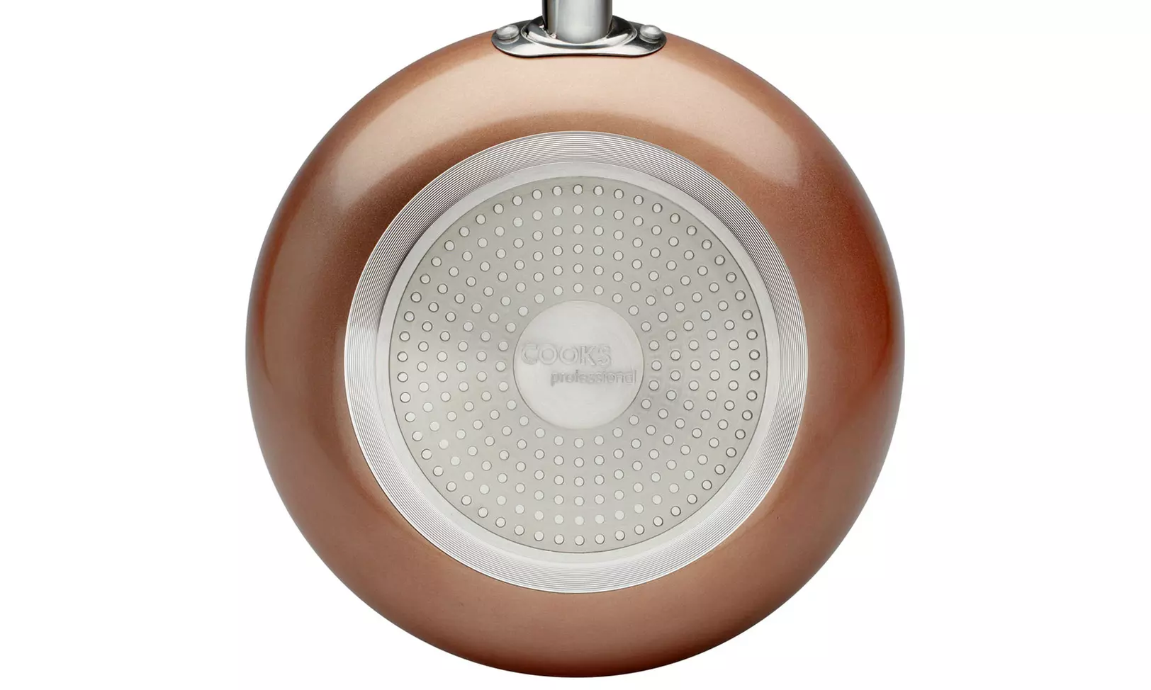 Cooks Professional Two, Three or Five-Piece Copper Ceramic Pan Sets - Image 5