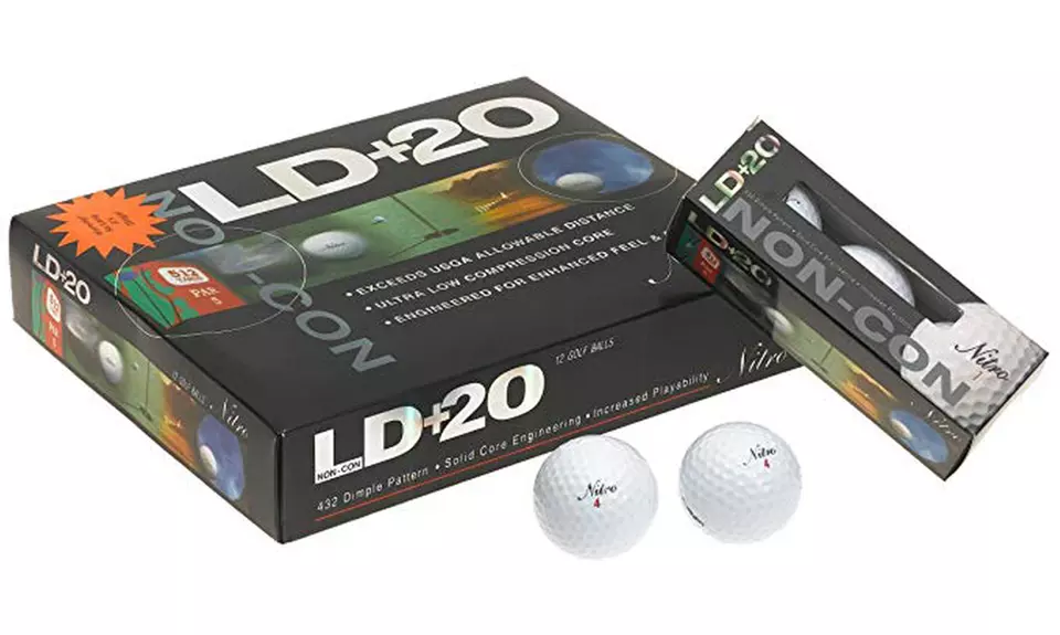 Nitro LD20 Non-Conforming Golf Balls (72-Count) - Primary Image