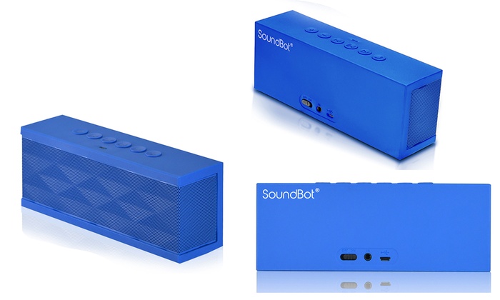 soundbot sb571 portable wireless bluetooth speaker