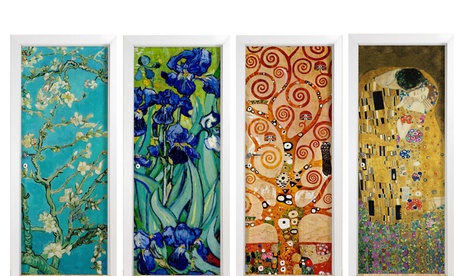 Decorazione artistica per porte disponibile in 5 fantasie