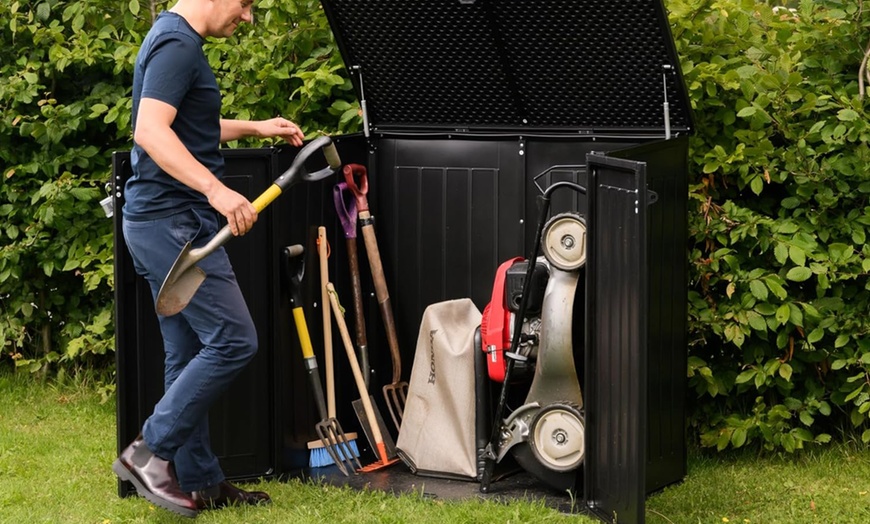 Image 5: Choice of 775L Garden Storage Box or 4ft 6'' Shed