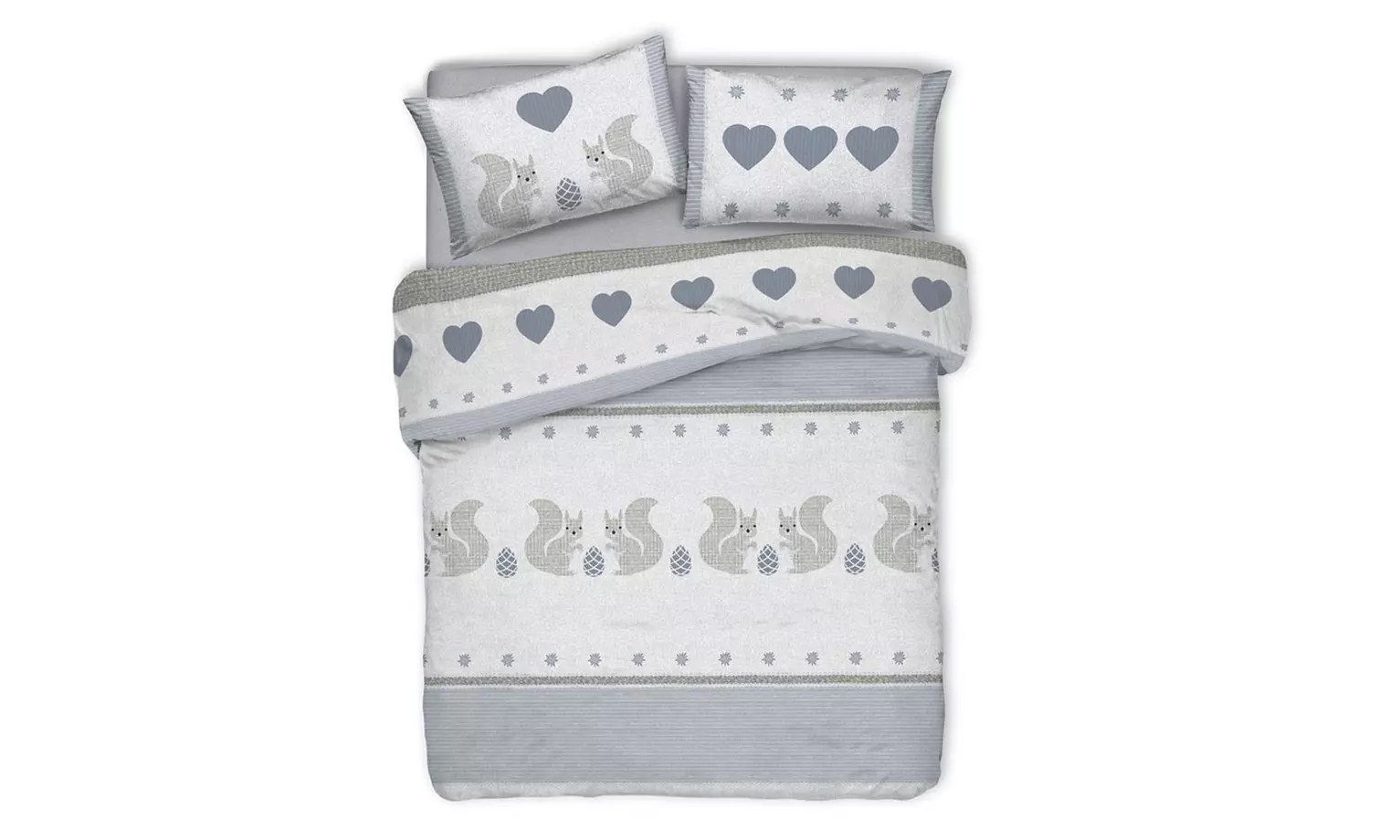 Copripiumino in fantasie invernali e tirolesi