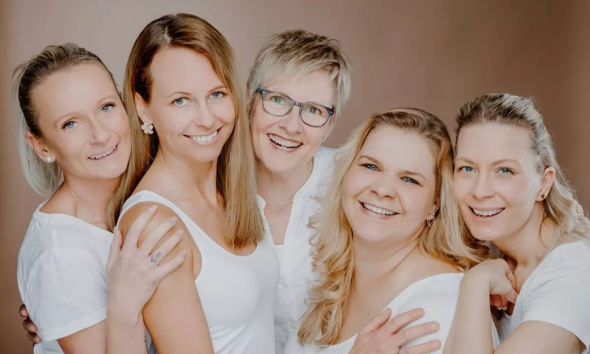 Freunde-Fotoshooting