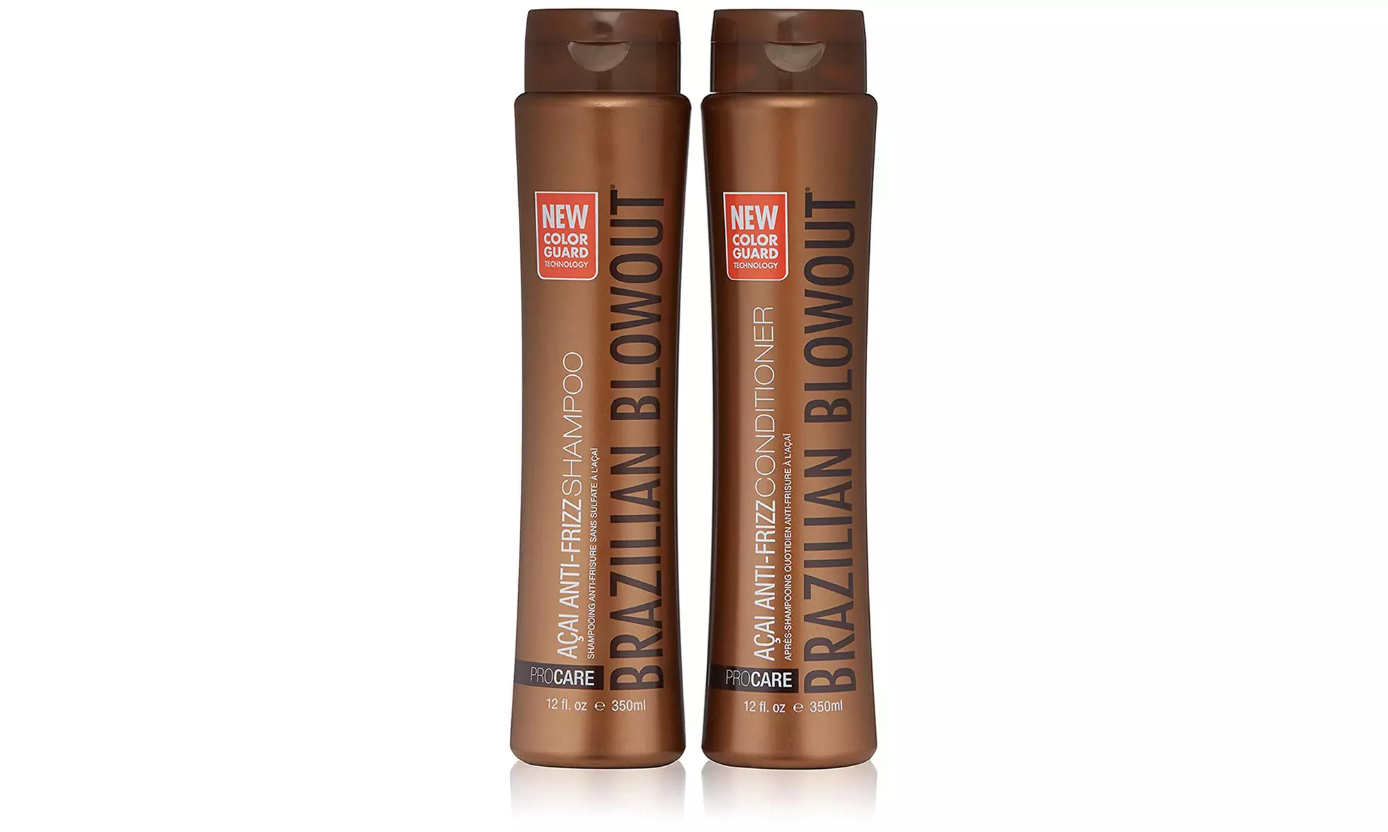 Brazilian Blowout Acai Anti-Frizz Shampoo and Conditioner (12 Fl. Oz. Each) - Primary Image