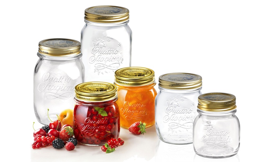 Image 1: Bormioli Rocco Preserving Jars