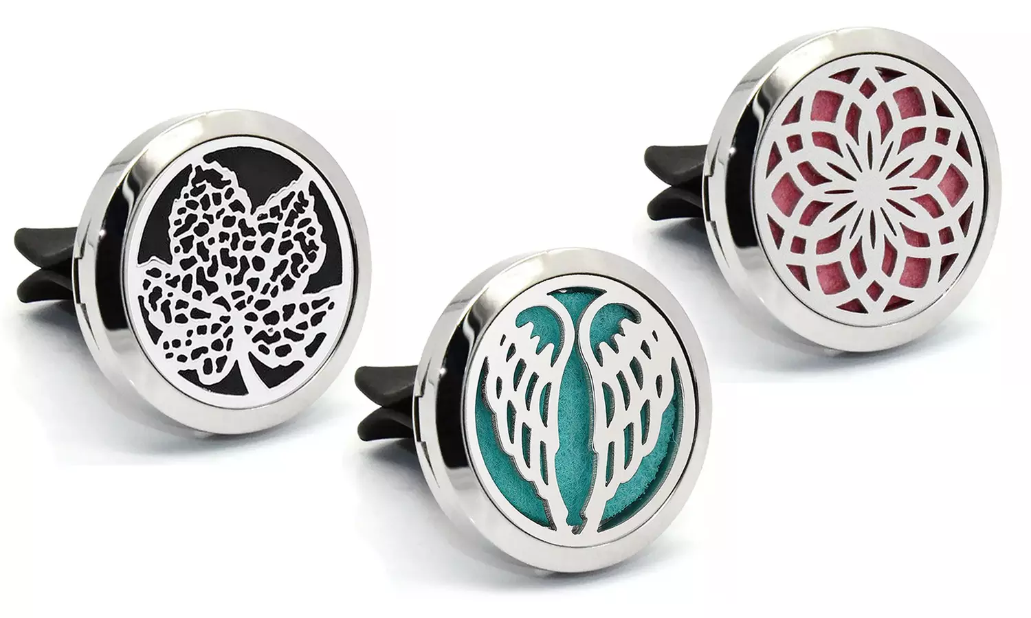 Aromatherapy Essential Oil Car Vent Diffuser with Two Optional Oils - Primary Image