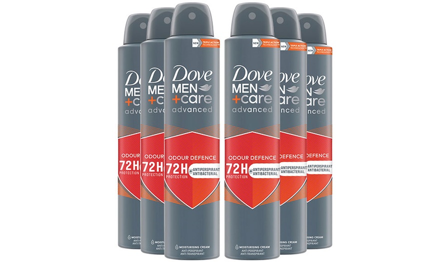 Image 15: 3, 6 or 12 Dove Anti-Perspirant Men+Care Advanced Deodorants 200ml