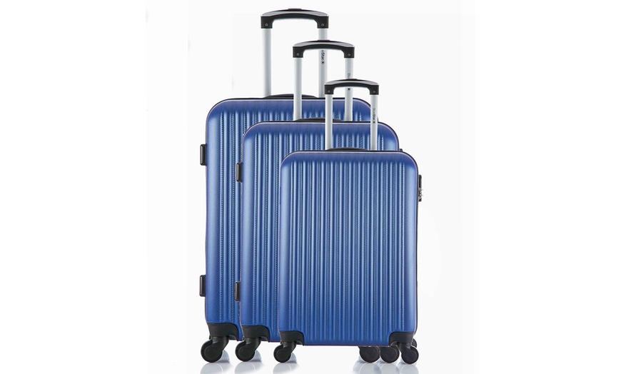 Image 6: Blue Star Three-Piece Trolley Set