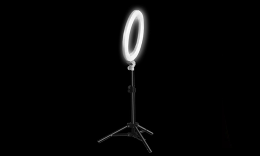 Image 1: LED Studio Ring Light