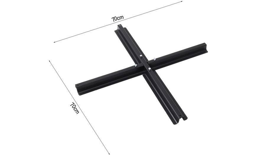 Image 15: 3M Cantilever Parasol with Base 