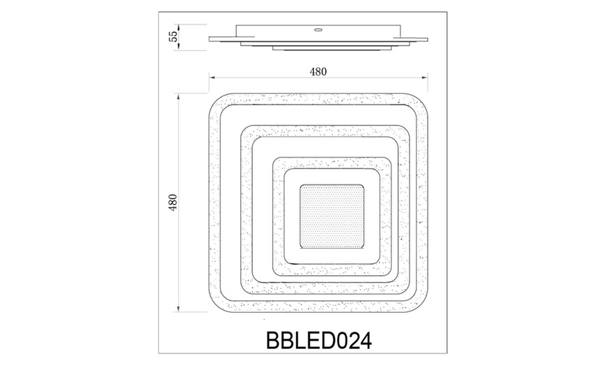 Image 43: Lampadari e plafoniere LED